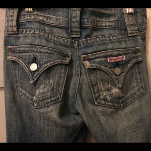 Hudson distressed jeans. Size 25.